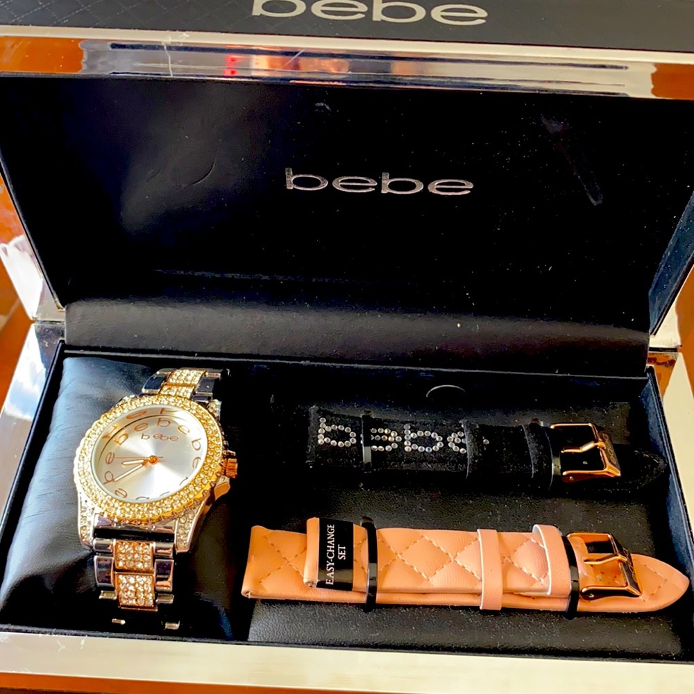Bebe 3 in 1 watch set.